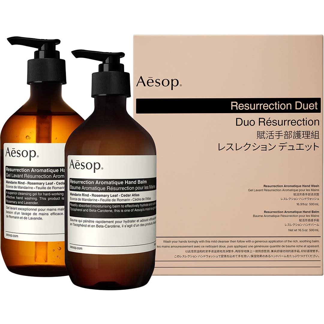Aesop – Resurrection Duet Hand Soap & Lotion | Heaven Scent