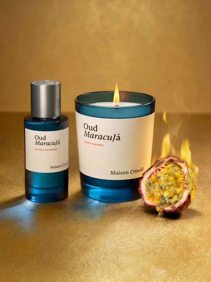Oud Maracujá Scented Candle