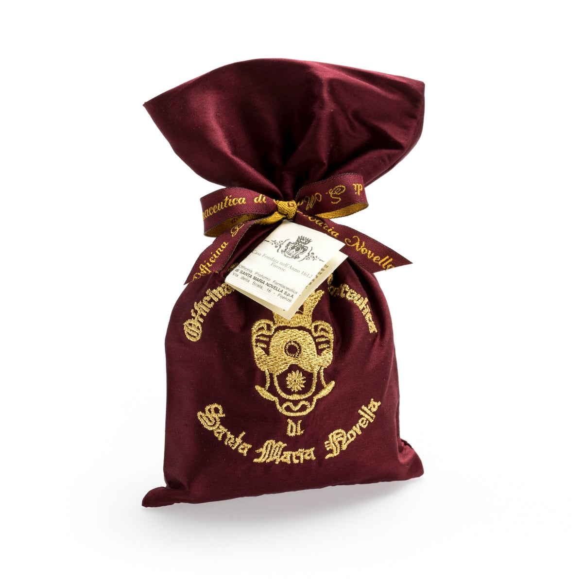 Santa Maria Novella Pot Pourri i silke burgunder